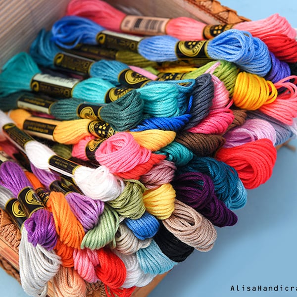 Dmc Floss Pick Colors Etsy