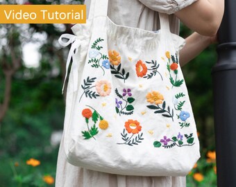 embroidered bag