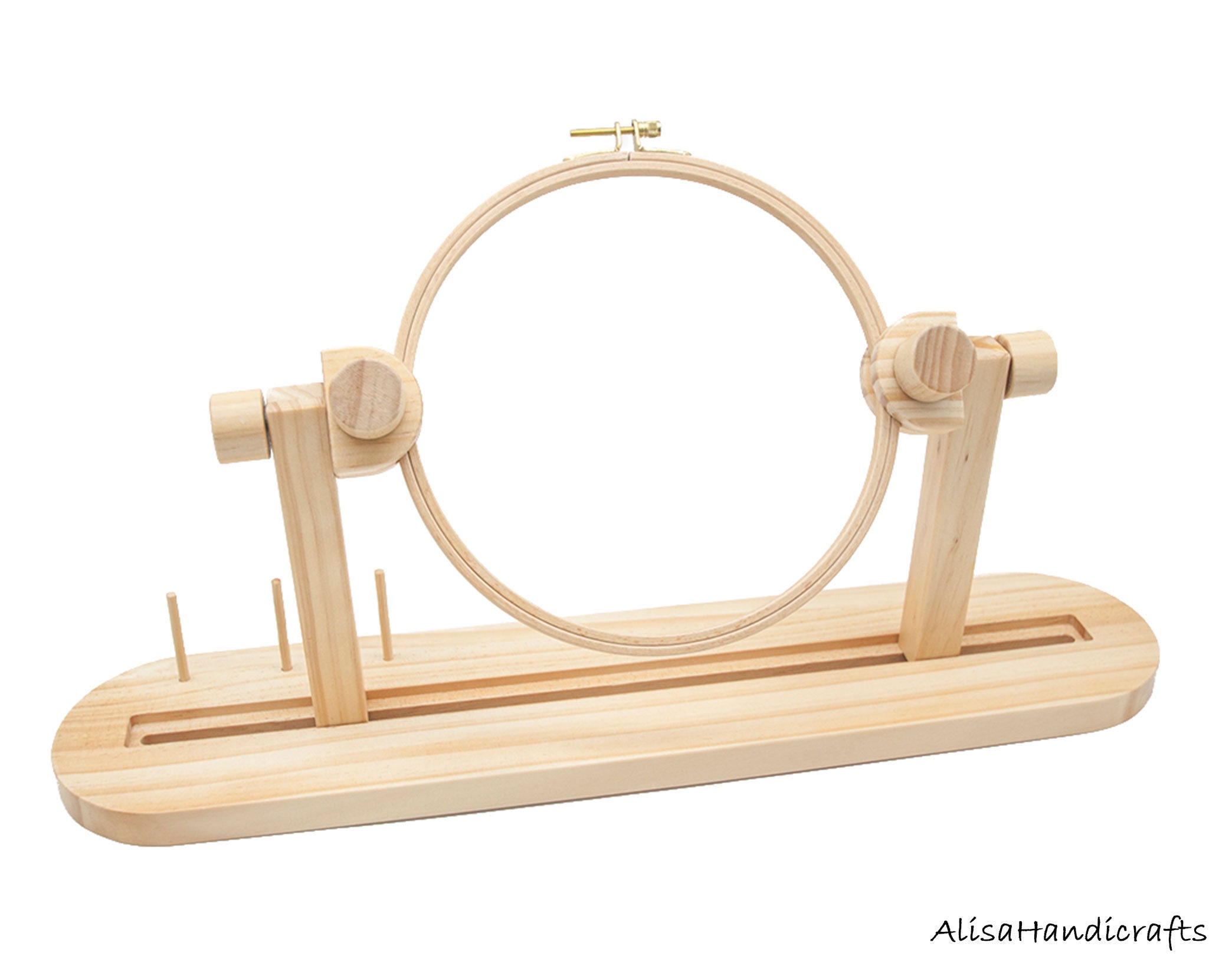 Square/Round Embroidery Frame Holder Seat Frame for Hand Etsy