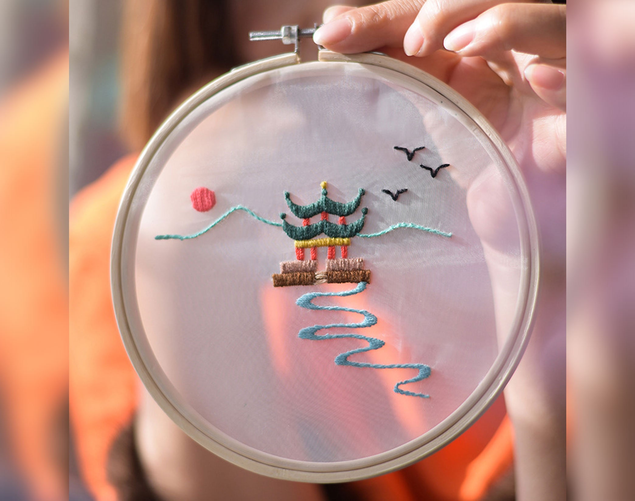 刺繍画(中国)