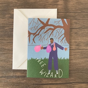 Taskmaster Card - Romesh Ranganathan as Tree Wizard