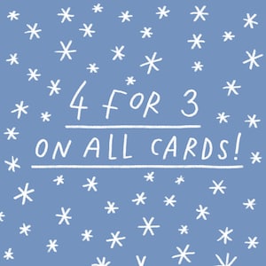 4 for 3 on all cards!