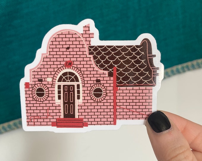 Taskmaster House Sticker - Etsy