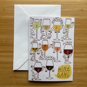 Wine Gang Card