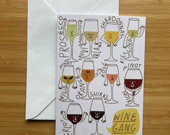 Wine Gang Card