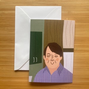 Carte Peep Show Mark - Je t'aime