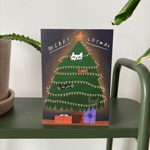 Merry Catmas Christmas Card image 2