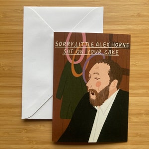 Carte de gâteau d'anniversaire Taskmaster