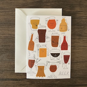 Bier Gang Karte