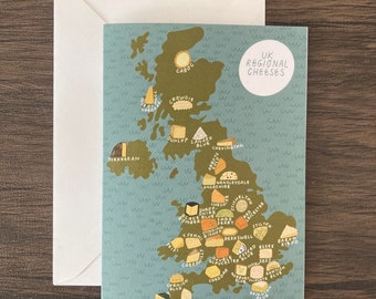 Carta dei formaggi regionali britannici