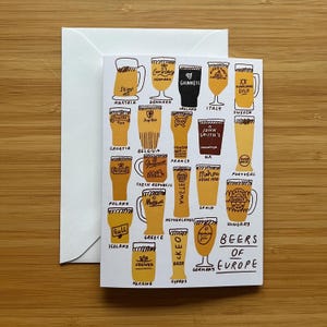 Biere Europas Karte