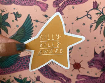 Silly Billy Award Sticker