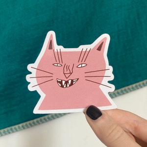 Scrungey Cat Sticker image 1