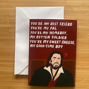 Was wir in den Schatten tun Laszlo Valentinstag Karte