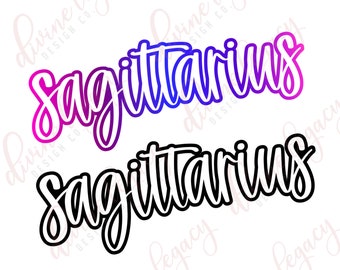 射手座 SVG、星座 SVG、射手座シャツ SVG、即時ダウンロード、星座、12 月の誕生日、11 月の誕生日、射手座の季節