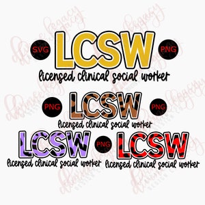 Social Work Month SVG File for Cricut Silhouette LCSW Gift - Etsy