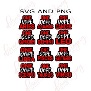 Zodiac SVG fichier pour Cricut Silhouette, Anniversaire SVG, Zodiac Sign svg, Birthday Queen Gift, SVG pour l’anniversaire, Zodiac Sign Digital File