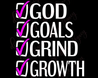 2025 Grind, Christian SVG, God did it SVG, Entrepreneur SVG file for Cricut Silhouette, New Year svg, Hustle Hard svg, Grind and God