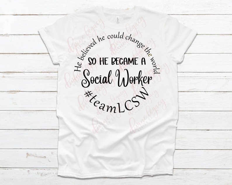 Social Worker SVG File for Cricut Silhouette LCSW Svg Social - Etsy