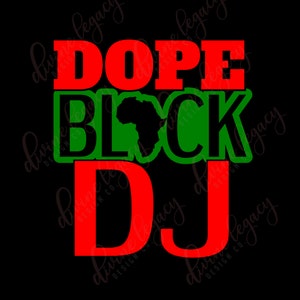 DJ Svg, Hip Hop digitale Datei, Geburtstagsgeschenk für Musiker, schwarzer DJ, Musikliebhaber digitale Kunst, schwarze Musiker, ich liebe die 80er Jahre, 90er Jahre Hip Hop