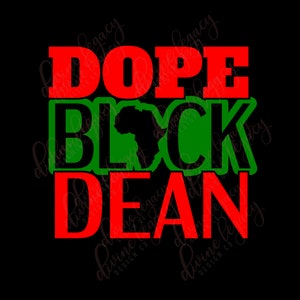 Dean SVG Datei für Cricut Silhouette, Black Educator SVG, Dekan der Schulen SVG, Für die Kultur, Black and Educated svg, Black dean svg,