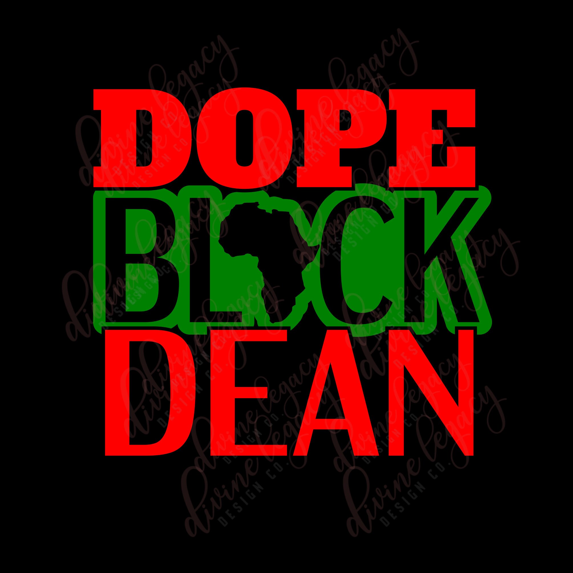 Dean SVG file for Cricut Silhouette, Black Educator SVG, Dean of Schools SVG, For the Culture, Black and Educated svg, Black dean svg,