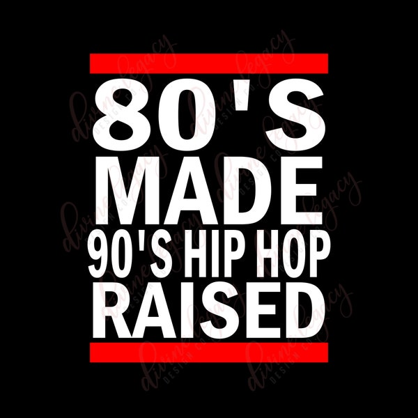 I love the 80s SVG for Cricut Silhouette, 80s baby SVG, 90s svg, I love the 90s, 80s Made Me, 90s music, Hip Hop Music SVG, Instant Download
