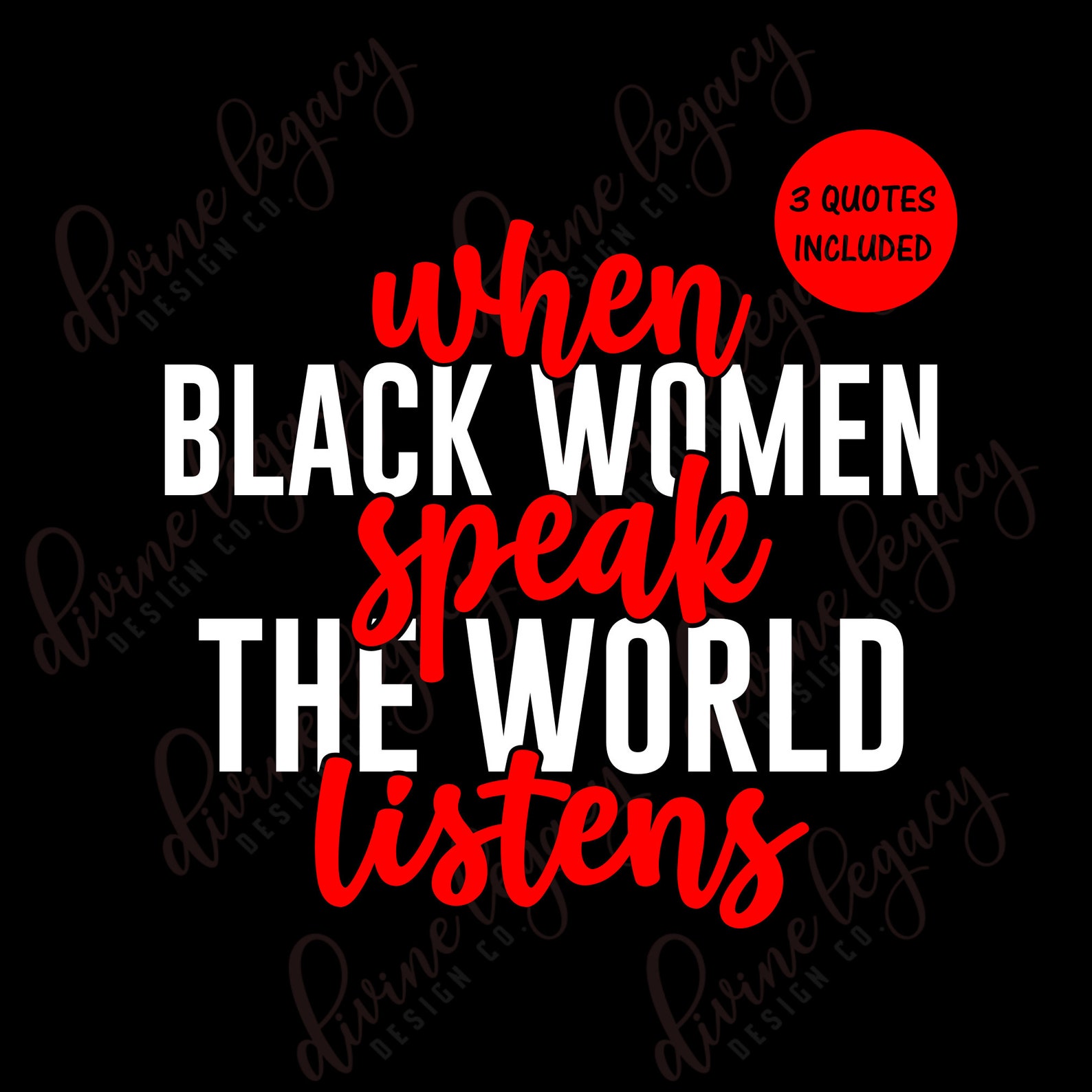 Download Black Woman SVG Women Empowerment SVG Inspirational ...