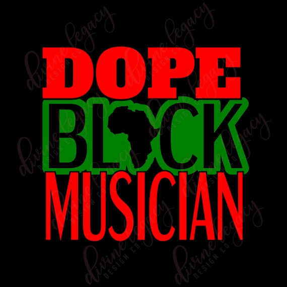 Musician SVG file for Cricut Silhouette, Black Musician, Music Lover SVG, Digital Download, I love 80s hip hop, 90s hip hop music,