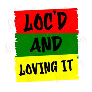 Loc Hair SVG-fil för Circut Silhouette, Natural Hair svg, I love being black SVG, Black and Proud, Melanin SVG, Instant Download för hantverk bild 3
