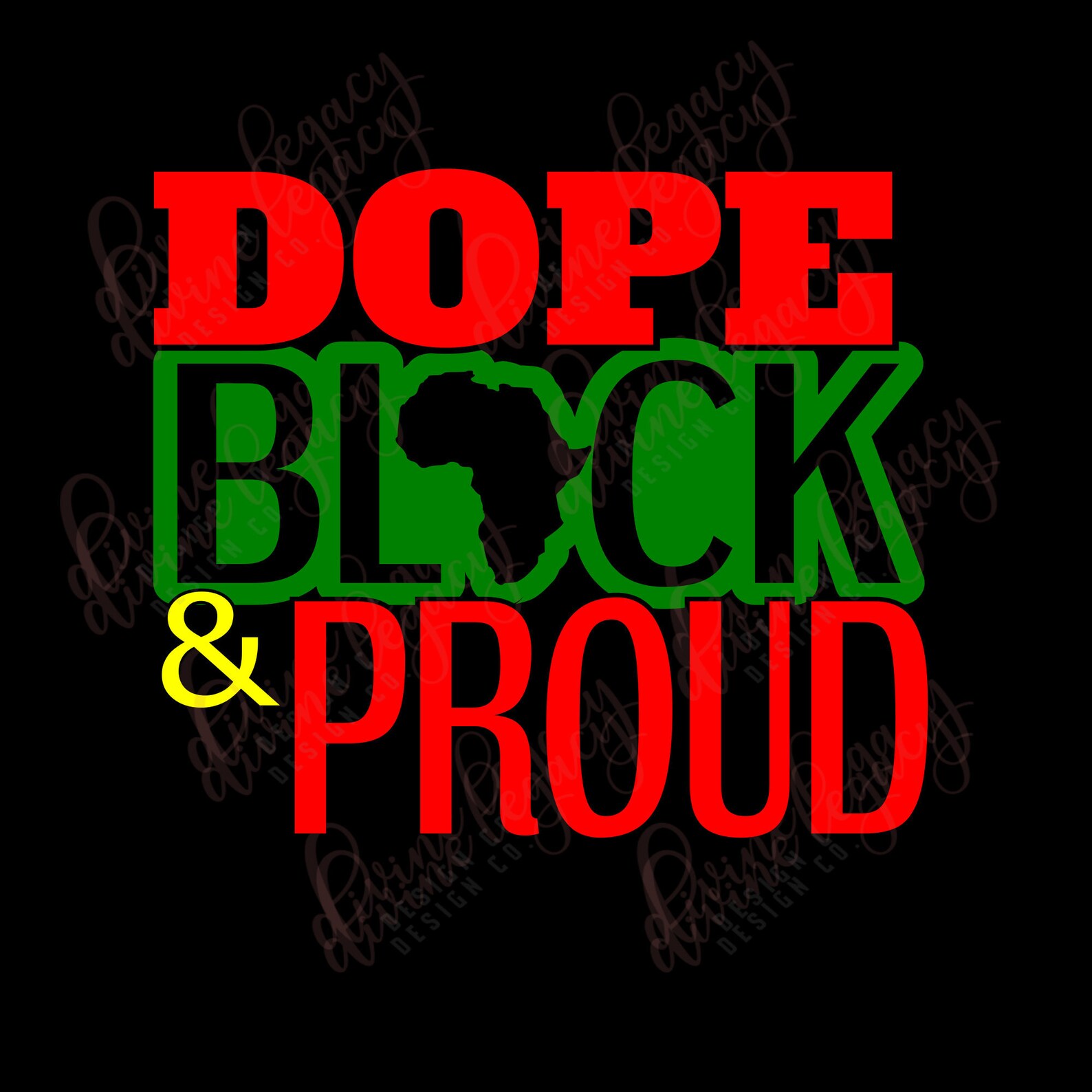 Download Black and Proud SVG file for Cricut Silhouette Melanin SVG ...