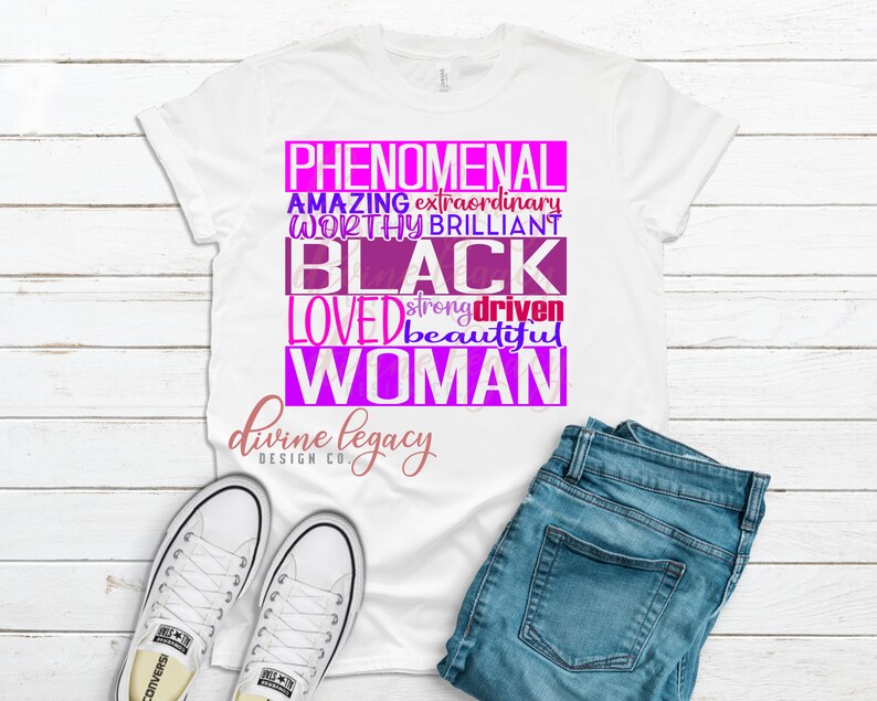 Download Black Woman SVG file for Cricut Silhouette I am a Woman SVG | Etsy