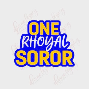 Sorority SVG file for Circut Silhouette, Divine 9 svg, HBCU SVG, Soror shirt design, Sorority Shirt, Rhoyal Poodle, Blue and Gold svg