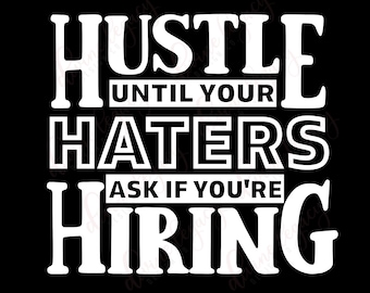 Hustle Hard SVG, 2026 Goals, Future Millionaire, Self Made SVG, Silhouette SVG,  Cricut svg file, Girl Boss, Inspirational svg download
