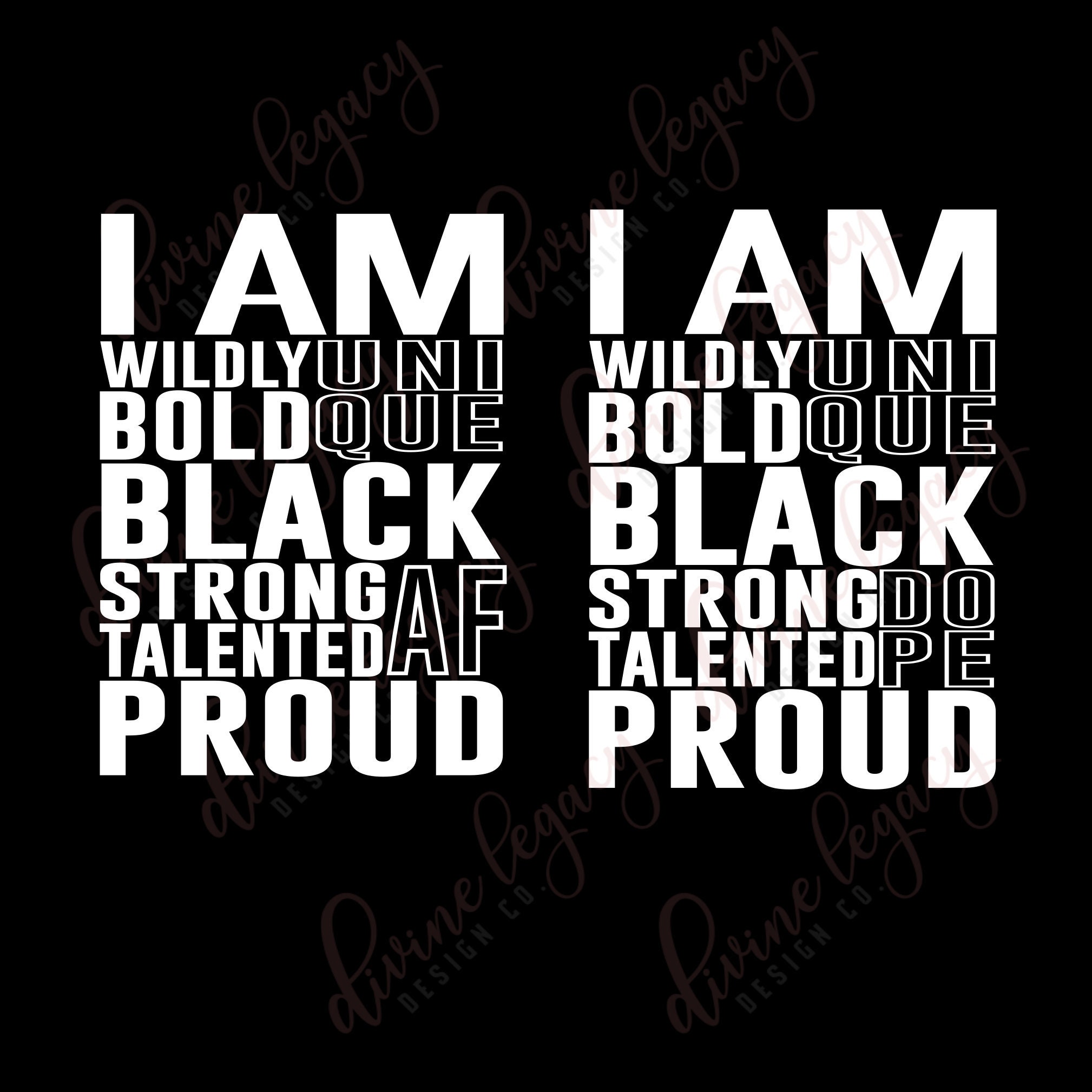 Free Free Black &amp; Proud Svg 298 SVG PNG EPS DXF File