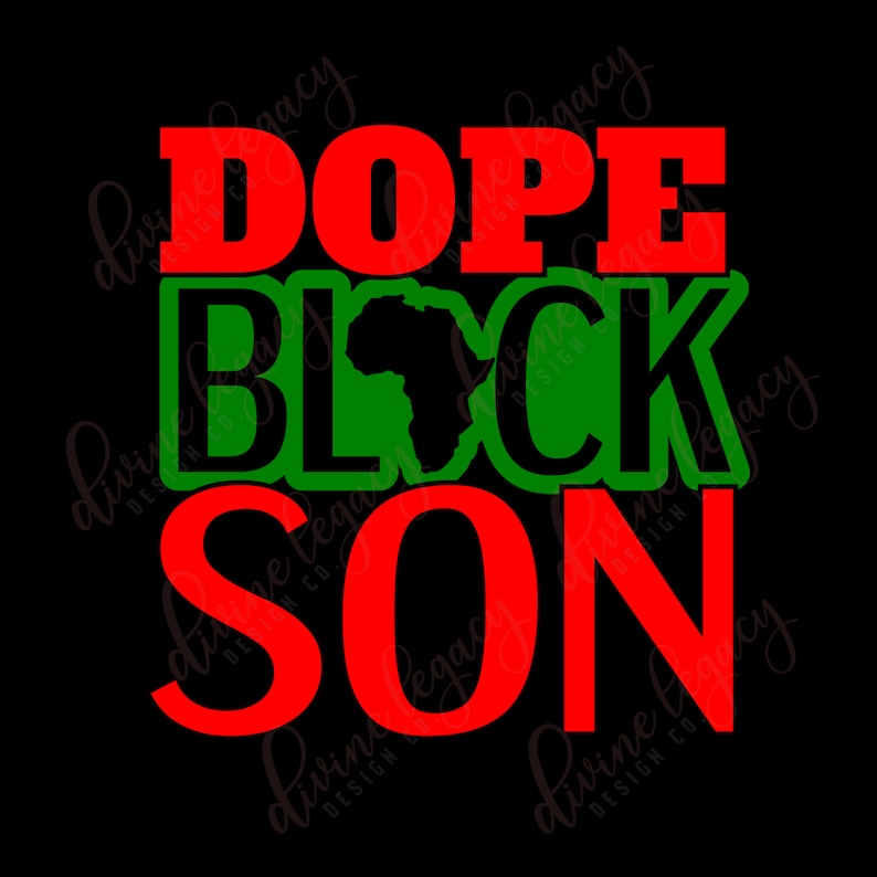 Free Free 205 Black Son Svg SVG PNG EPS DXF File
