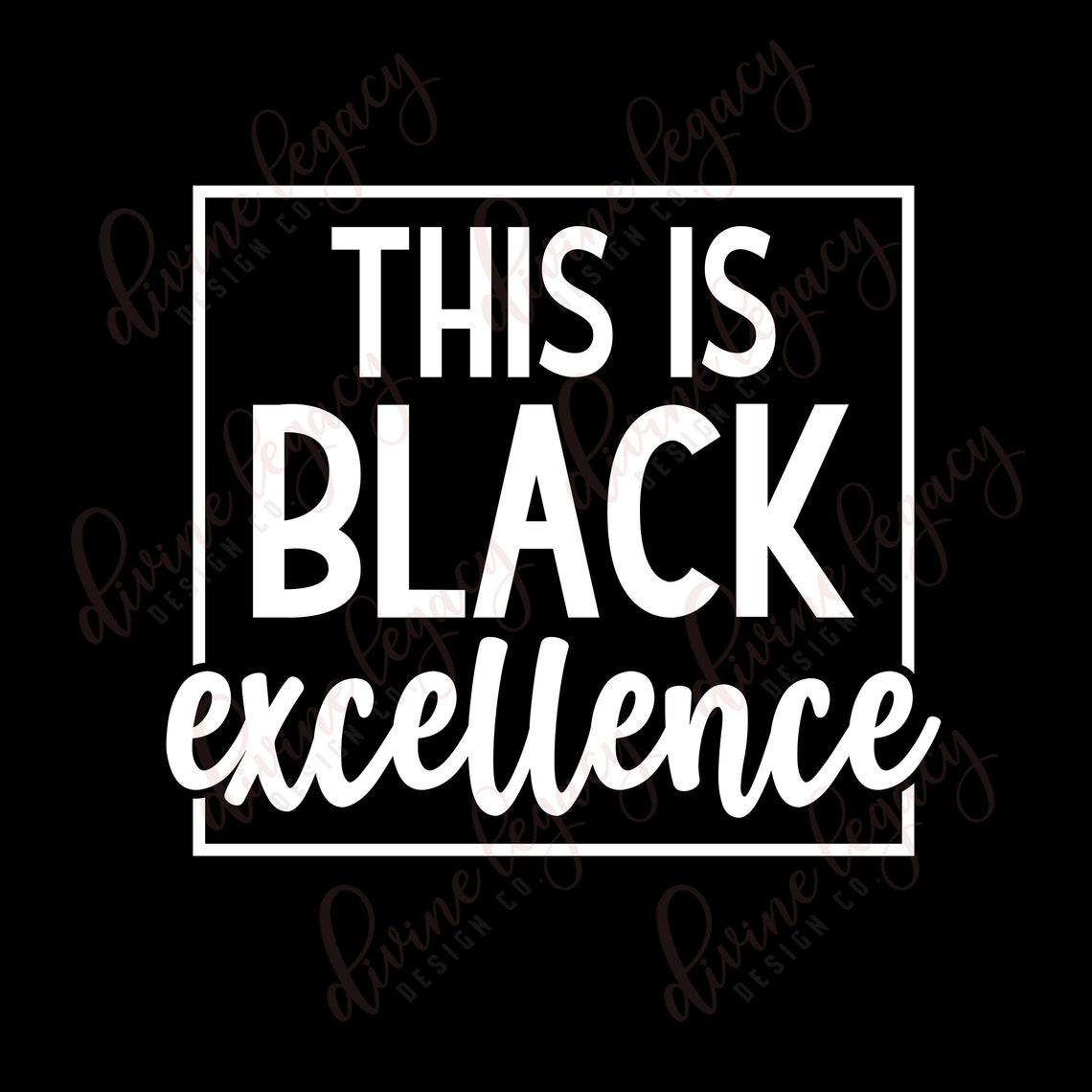 Download Black Excellence SVG Phenomenal Woman Man Black History | Etsy