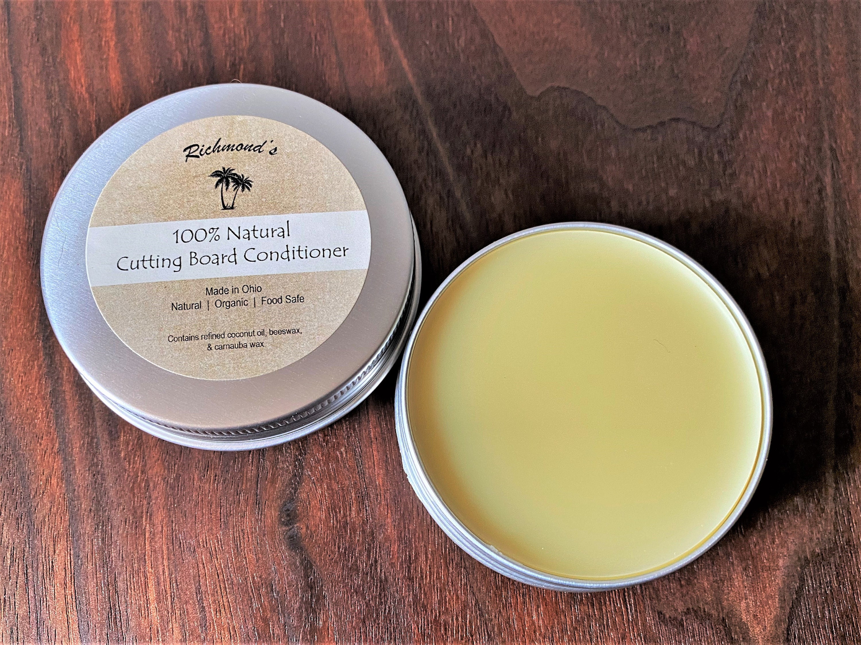 Organic Cutting Board Conditioner Food Safe Cutting Board Etsy