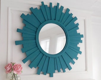 SVG Dollhouse Mirror 1:12 scale. Miniature Mirror Starburst for Cricut.