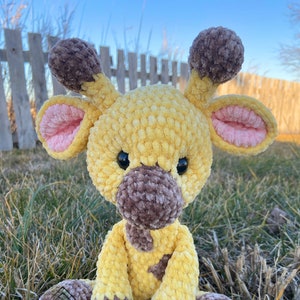 Baby Giraffe Crochet PDF PATTERN ONLY, Digital File