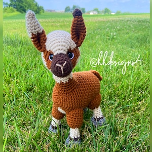Leona the Llama Crochet PDF Pattern ONLY; Digital File