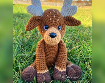 Elliot the Deer Crochet PDF PATTERN ONLY