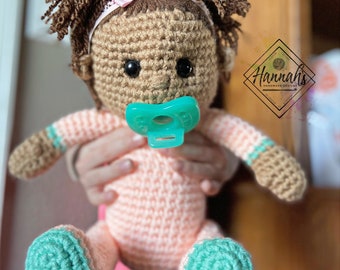 Binky Baby Crochet PDF Pattern ONLY, Amigurumi, Crochet, Pattern