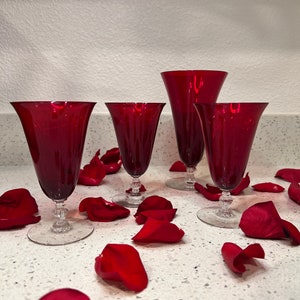 Ruby Red Morgantown Glassware