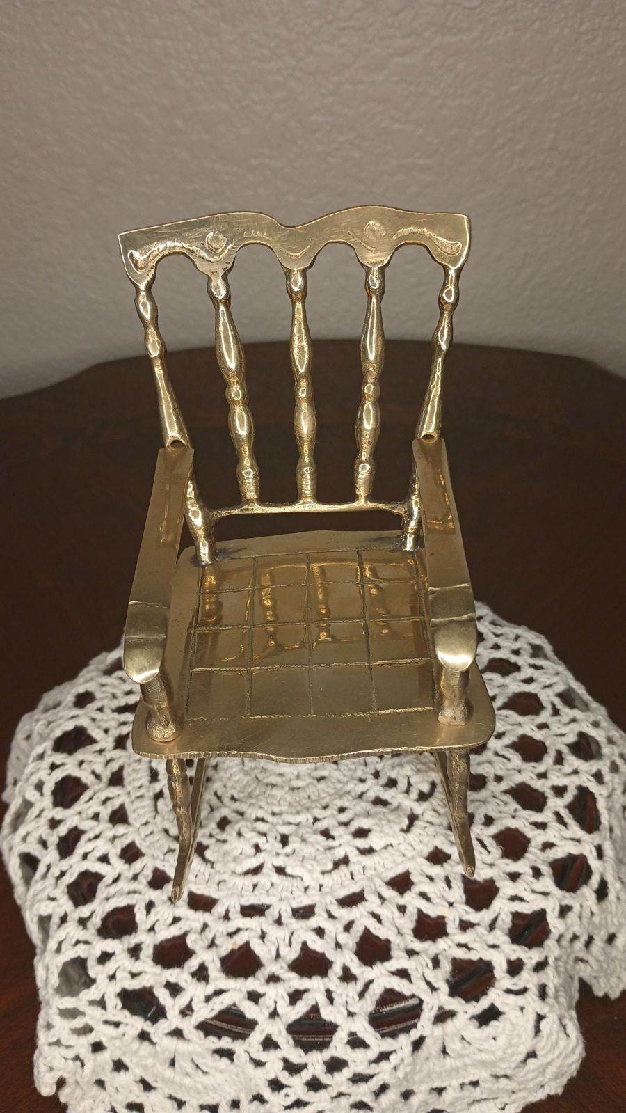 1960s Brass Chair