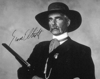 Sam Elliott - Tombstone AUTOGRAPHED Reprint