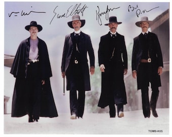 Tombstone Movie Autographed Photo Copy: Val Kilmer, Sam Elliott (8x10)