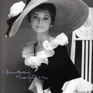 Audrey Hepburn Straw Hat - Etsy display picture 1