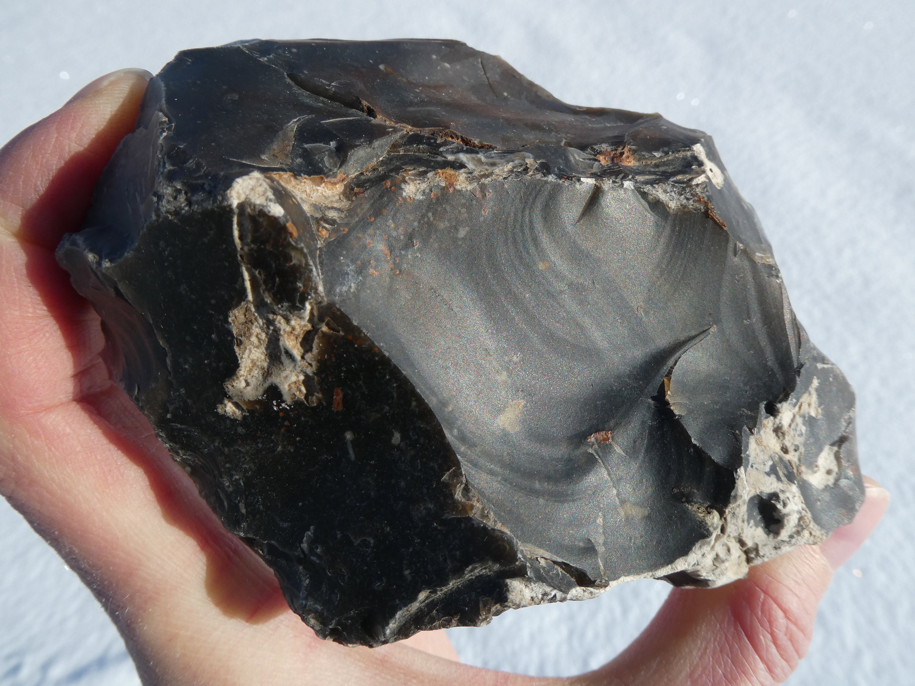 Breathtaking Deep Dark Night Sky FLINT Stone/ Fire Stone