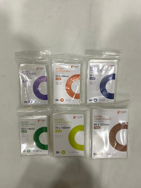 game card sleeves packing Card Sleeves – Dinavio Crafthouse main image 0